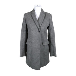 Unisex Turnover - Wool coat, size 38 - Gray (1)