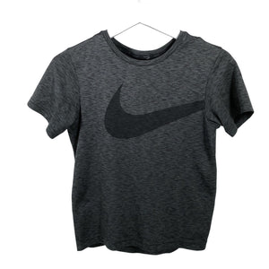 Unisex Nike - Sports shirt, short sleeve, size 146 - 152 - Gray (1)