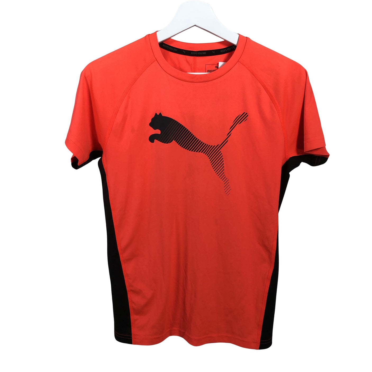 Unisex Puma - Sports shirt, short sleeve, size 146 - 152 - Red (1)
