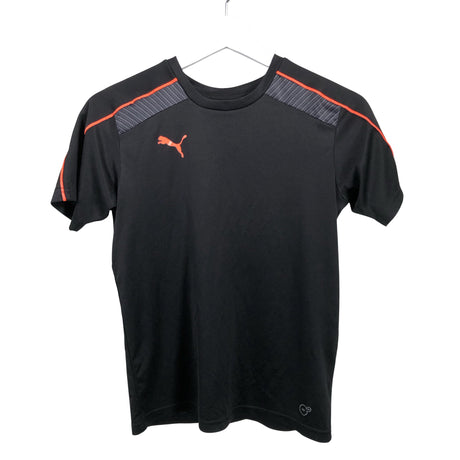 Unisex Puma - Sports shirt, short sleeve, size 146 - 152 - Black ()