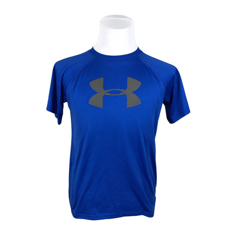 Unisex Under Armour - Sports shirt, short sleeve, size XL - Blue ()