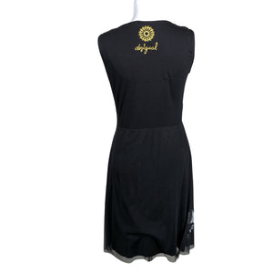 Unisex Desigual - Tricot dress, size 40 - Black (2)
