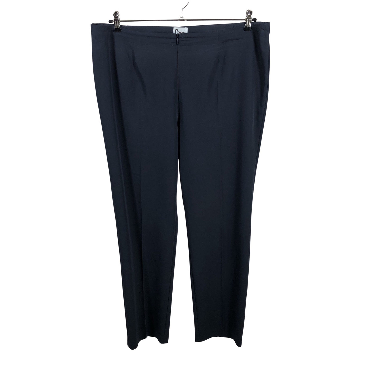 Unisex Lena - Straight leg trousers, size 46 - Black (1)