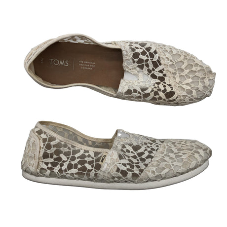 Unisex Toms - Loafers, size 38 - White ()