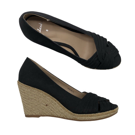 Unisex Clarks - Open toe high heel shoes, size 39 - Black ()