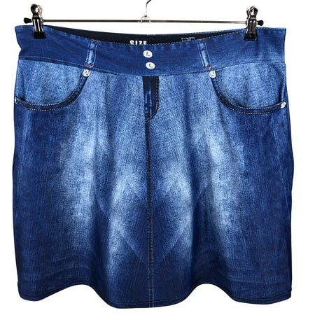 Unisex Leso - Tricot skirt, size 46 - Blue (2)