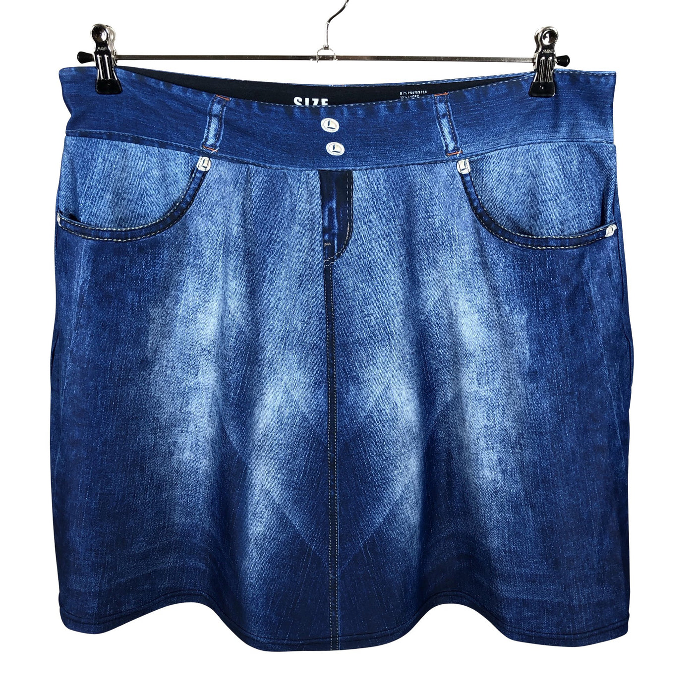 Unisex Leso - Tricot skirt, size 46 - Blue (1)