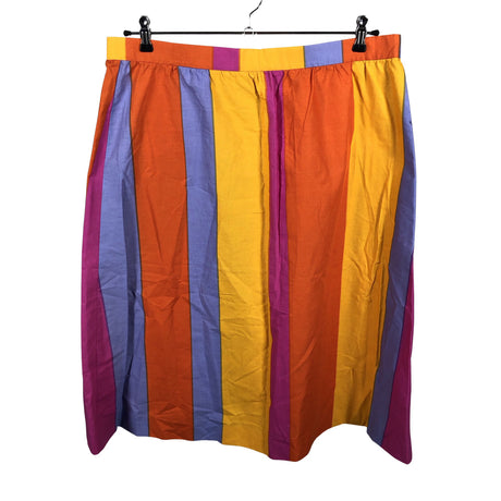 Unisex Marimekko - Fabric skirt, size 38 - Orange (2)