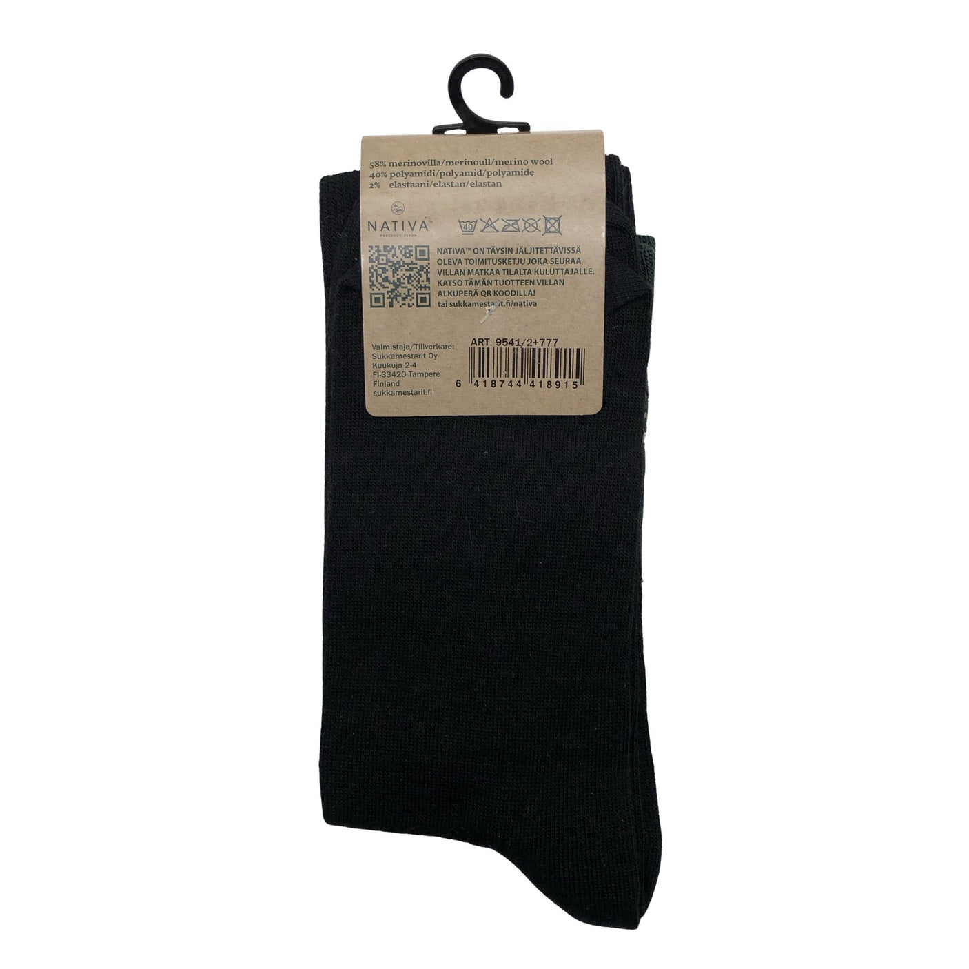 Unisex Sukkamestarit - Socks, size 39 - Green (2)