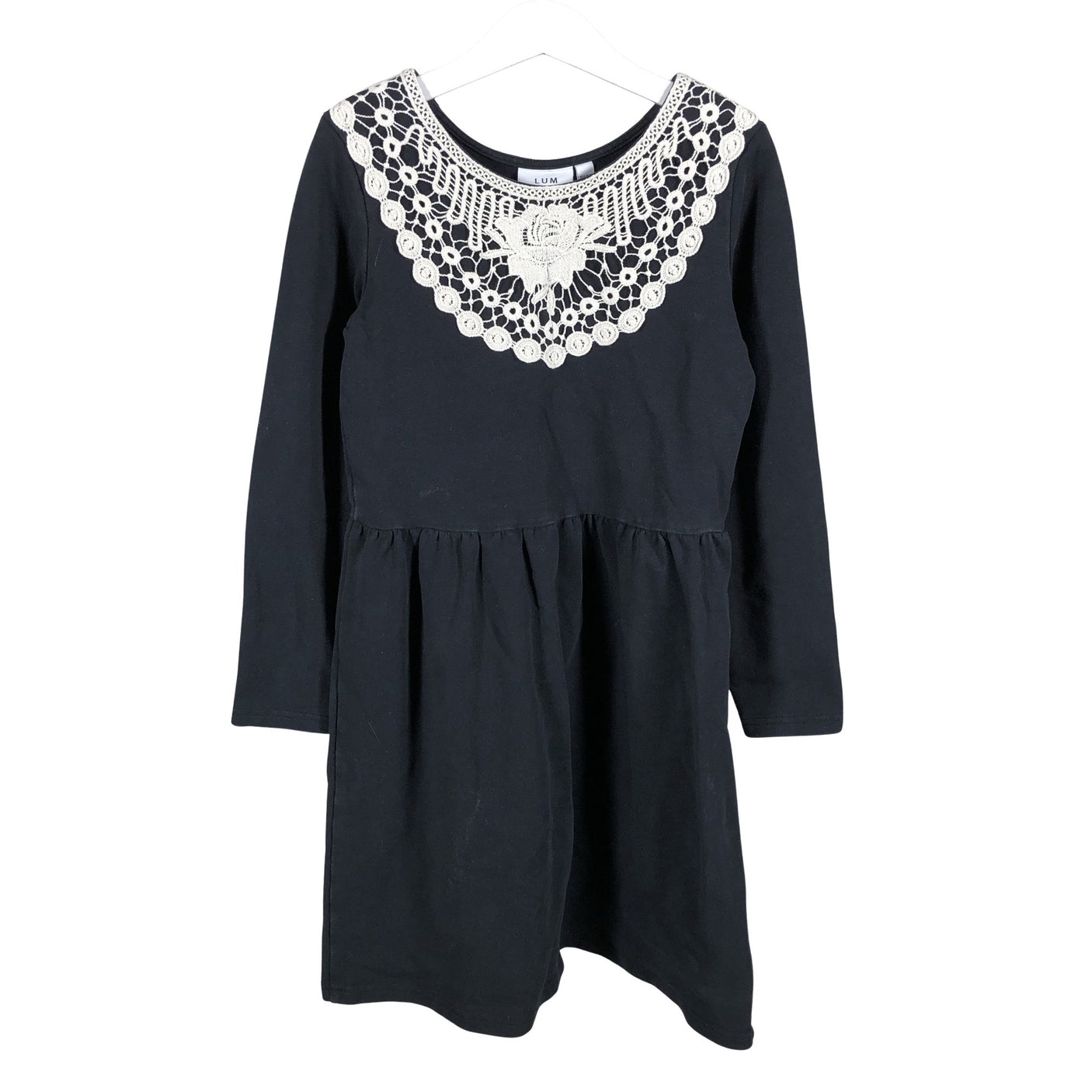 Unisex Lumoan - Tricot dress, size 134 - 140 - Black (2)