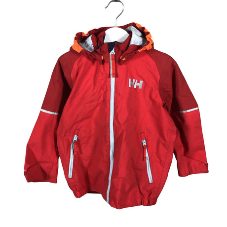Unisex Helly Hansen - Spring/Fall jacket, size 104 - 110 - Red ()