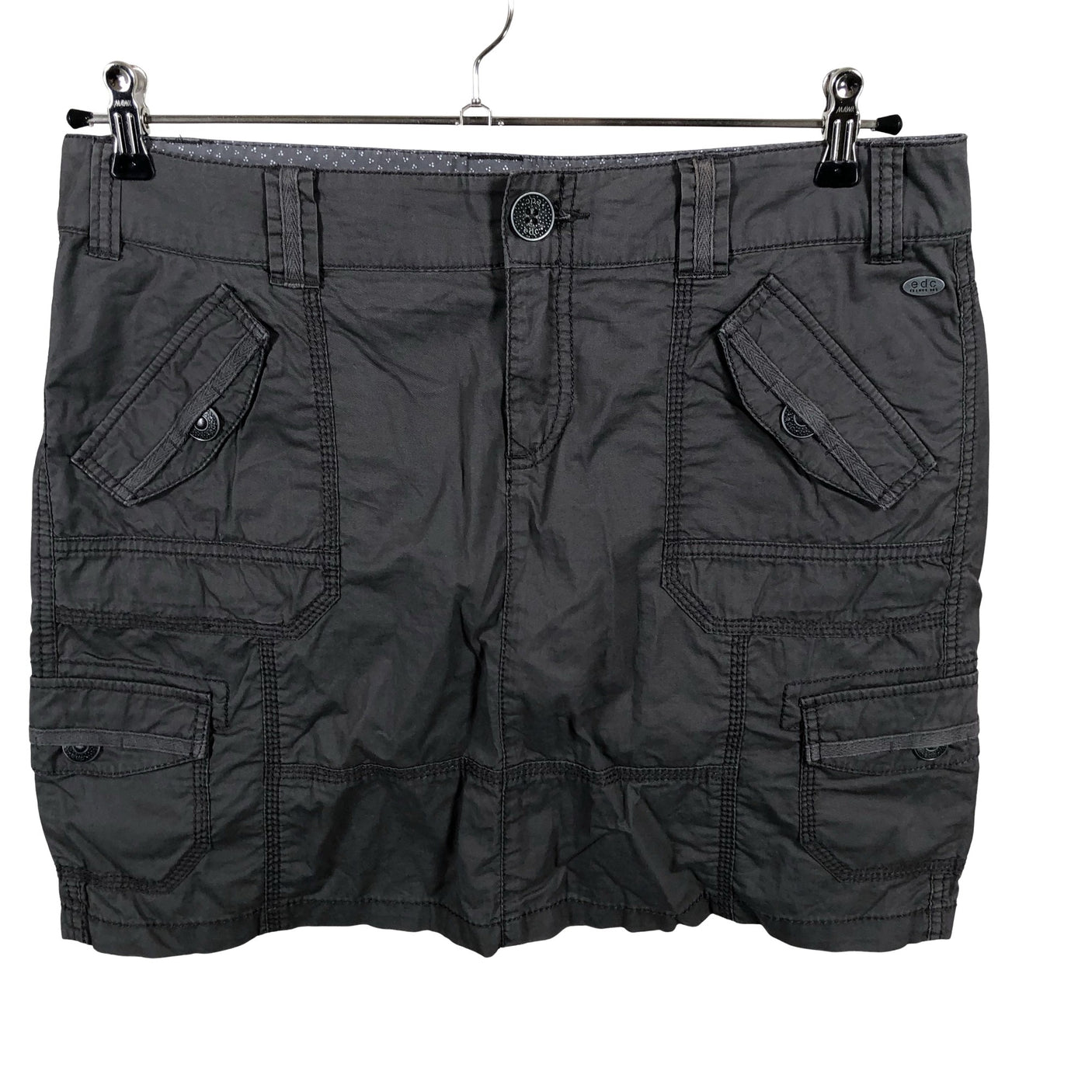 Unisex Esprit - Fabric skirt, size 42 - Gray (1)