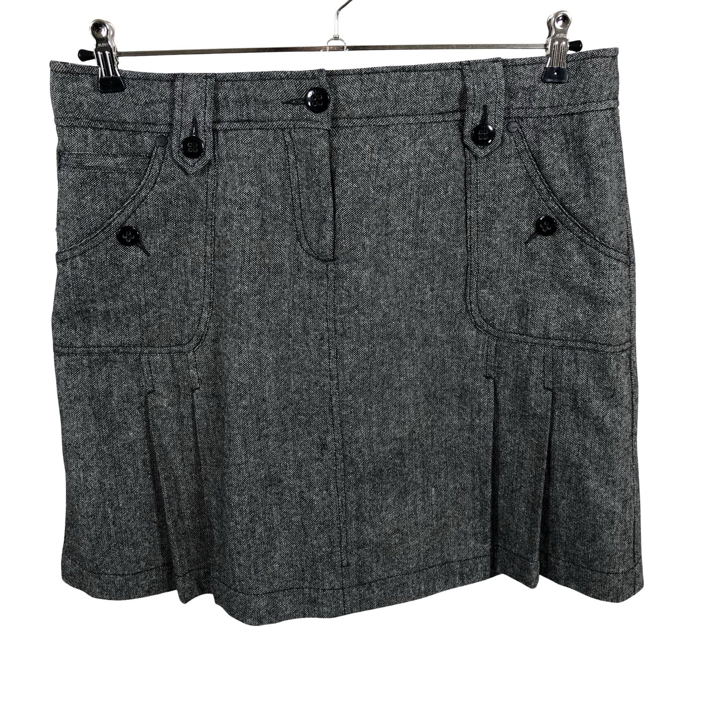 Unisex Esprit - Fabric skirt, size 42 - Gray (3)