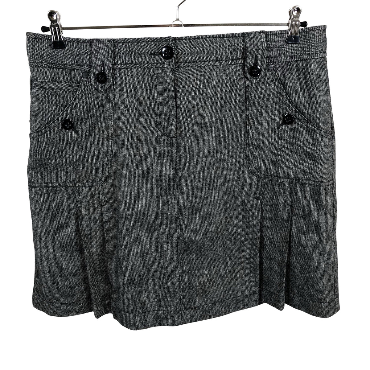 Unisex Esprit - Fabric skirt, size 42 - Gray (3)