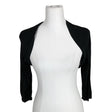 Unisex Esprit - Knit bolero jacket, size 38 - Black ()