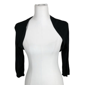 Unisex Esprit - Knit bolero jacket, size 38 - Black (1)