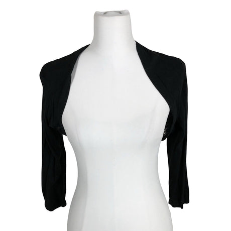 Unisex Esprit - Knit bolero jacket, size 38 - Black ()