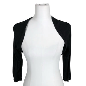 Unisex Esprit - Knit bolero jacket, size 38 - Black (3)
