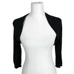 Unisex Esprit - Knit bolero jacket, size 38 - Black (2)
