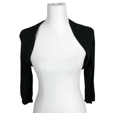 Unisex Esprit - Knit bolero jacket, size 38 - Black (2)
