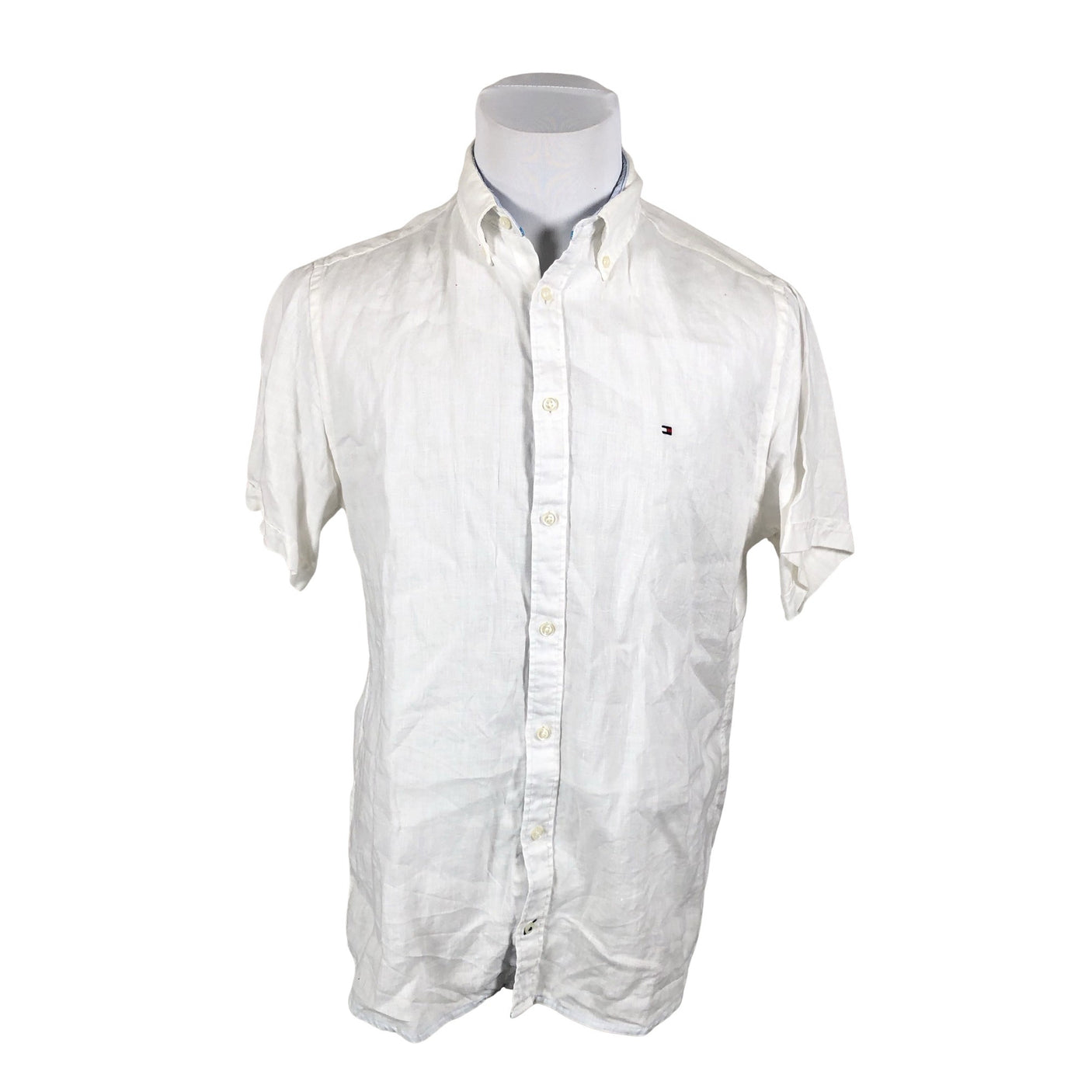 Unisex Tommy Hilfiger - Collared shirt, size M - White (2)