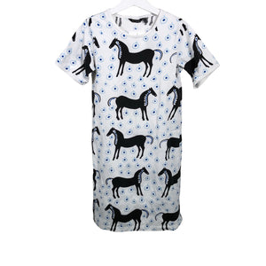 Unisex Marimekko - Tricot dress, size 116 - 122 - White (1)