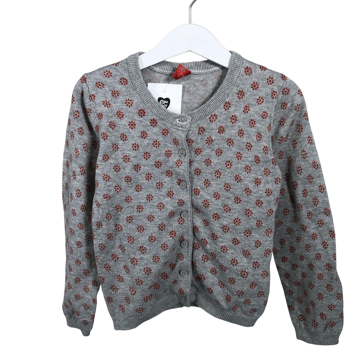 Unisex Esprit - Cardigan, size 116 - 122 - Gray (1)