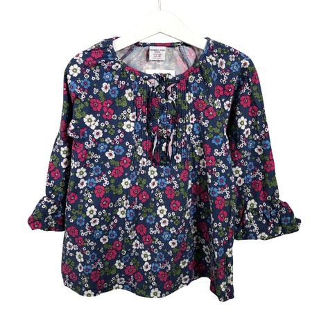 Unisex Polarn O. Pyret - Tricot tunic, size 122 - 128 - Blue ()