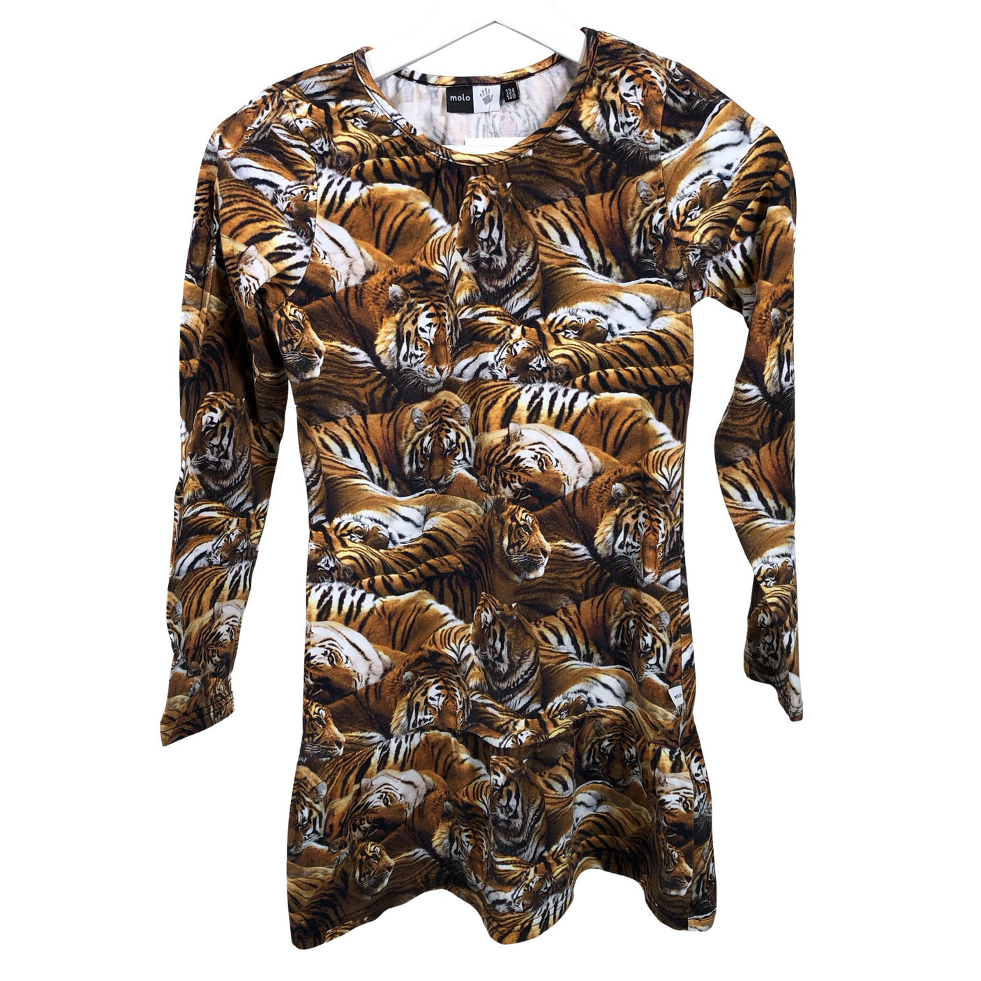 Unisex Molo Kids - Tricot dress, size 134 - 140 - Brown (1)