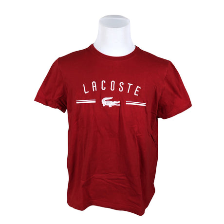Unisex Lacoste - T-shirt, size S - Red (2)