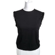 Unisex Yera - Tricot tank top, size 36 - Black ()