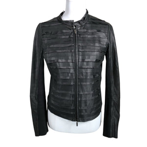 Unisex Weekend by MaxMara - Leather jacket, size 36 - Black (1)