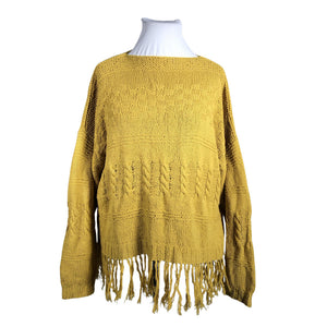Unisex Handmade - Sweater, size 44 - Yellow (1)