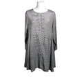 Unisex The Masai - Schiffon dress, size 38 - Gray ()