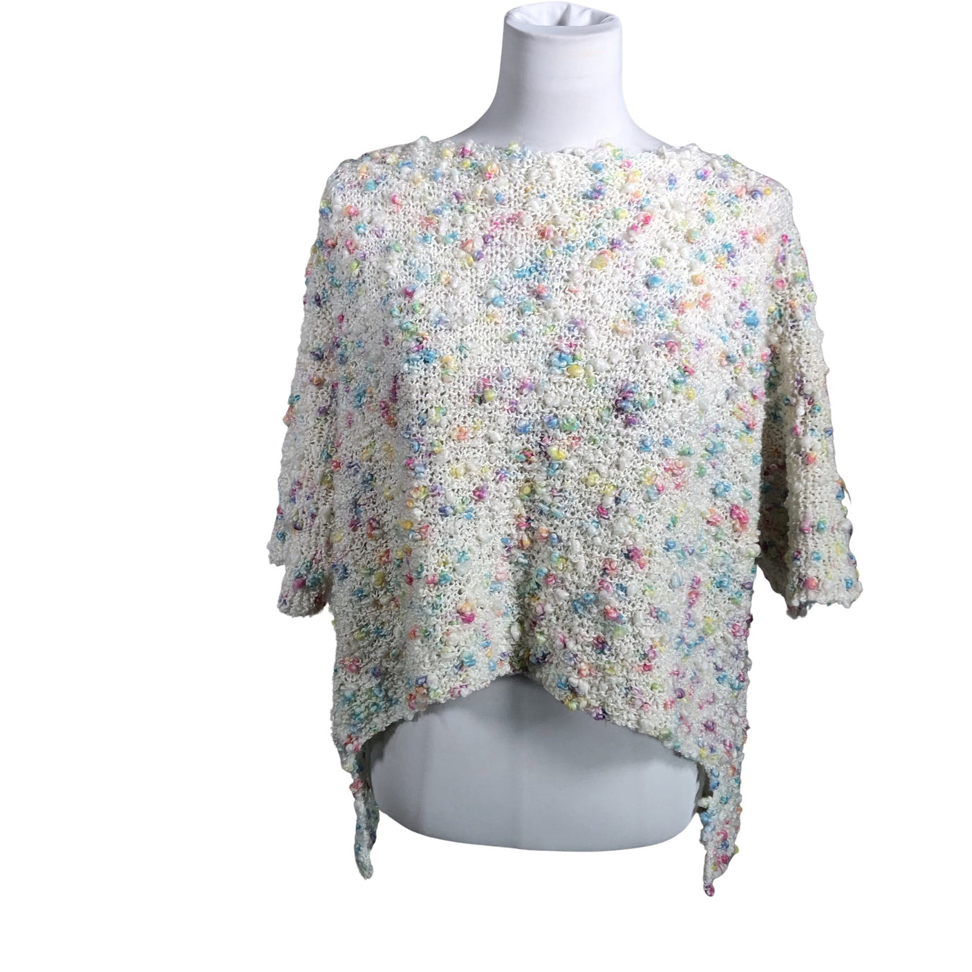 Unisex Handmade - Sweater, size 40 - White (1)