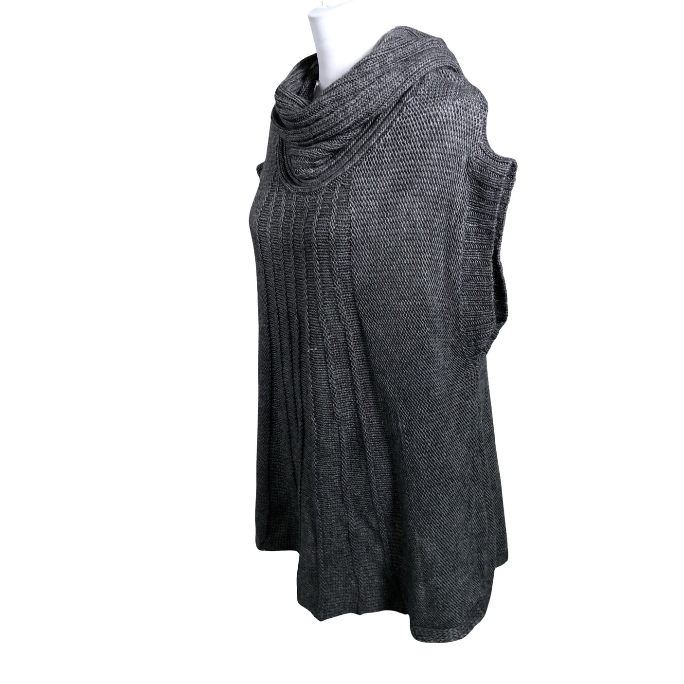 Unisex Lindex - Knit tunic, size 34 - Gray (2)