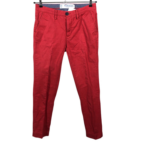 Unisex Sebago - Chinos, size 36 - Red ()