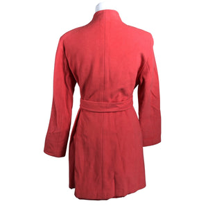 Unisex Ril's - Wool coat, size 40 - Red (2)