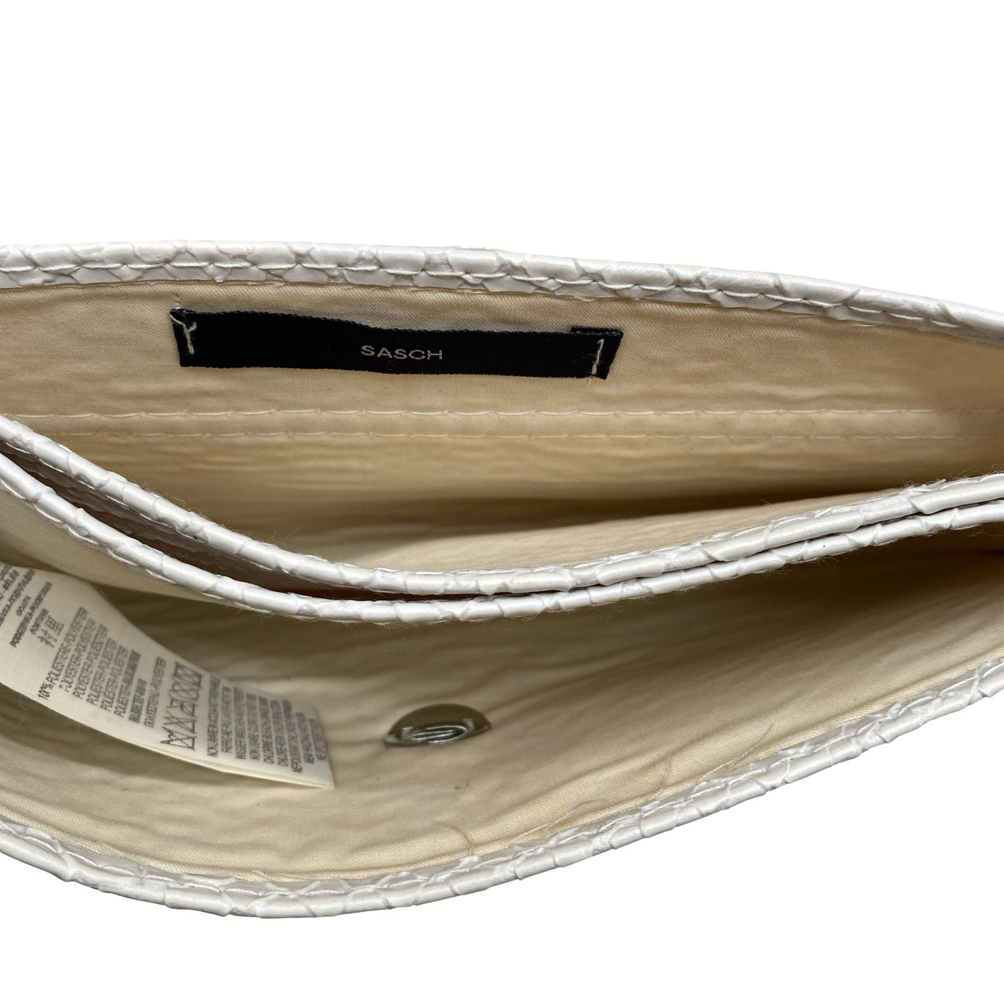 Unisex Sasch - Evening bag, size Mini - White (2)