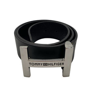 Unisex Tommy Hilfiger - Leather belt, size Ei kokoa - Black (1)