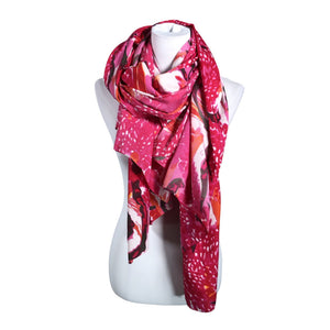 Unisex Wayan - Scarf, size Maxi - Pink (1)