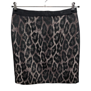 Unisex Ann Taylor - Fabric skirt, size 38 - Brown (1)