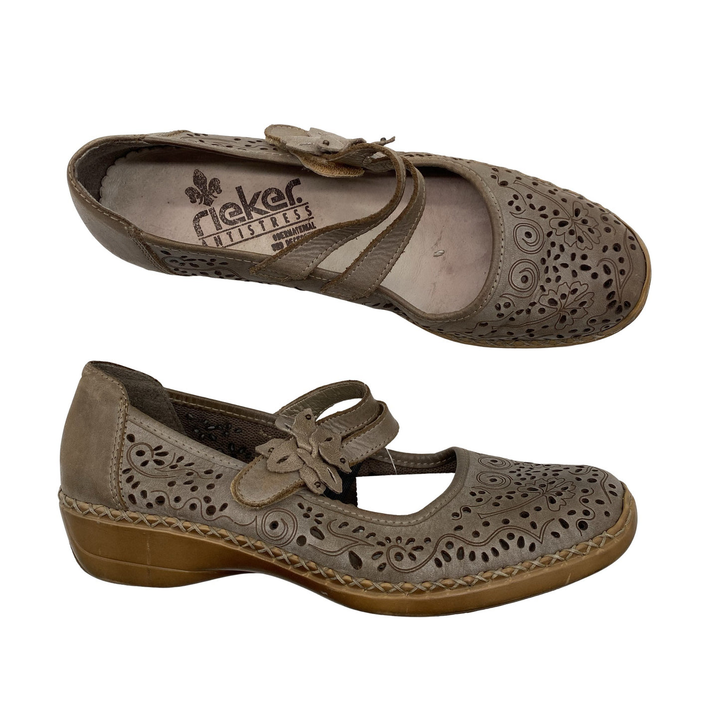 Unisex Rieker - Ballerinas, size 38 - Brown (1)