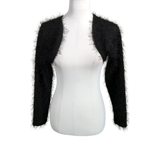Unisex Mille - Knit bolero jacket, size 38 - Black (1)