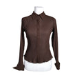 Unisex Gragera Zarzo - Blouse, size 40 - Brown ()