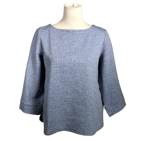 Unisex O.I.S - Tricot shirt, size 38 - Blue ()