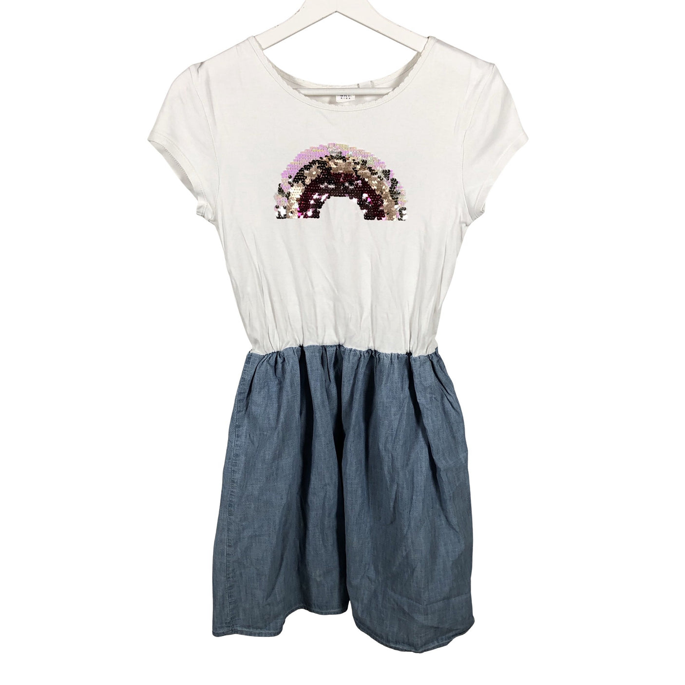 Unisex Gap - Tricot dress, size 164 - 170 - White (2)