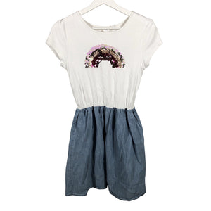 Unisex Gap - Tricot dress, size 164 - 170 - White (2)