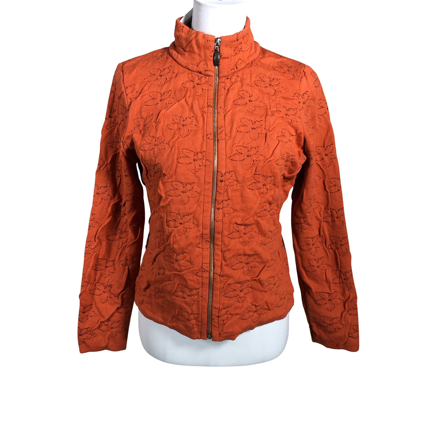 Unisex Anne Linnonmaa - Cardigan, size 38 - Orange (1)