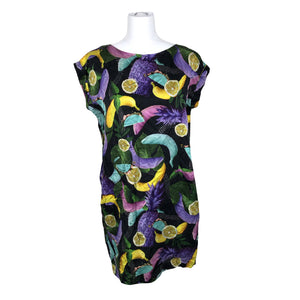 Unisex Uhana Design - Schiffon dress, size 36 - Blue (4)